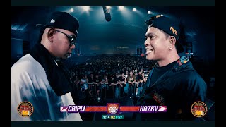 FlipTop  Hazky vs CripLi [upl. by Rossen703]