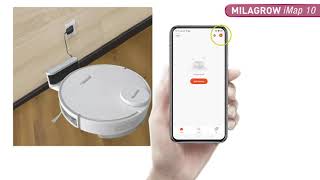 Quick Start Guide for Your New Milagrow iMap 100 Floor Robot [upl. by Kciredohr]