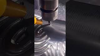 High speed drill carving metal groove process Good tools and machinery make work easy [upl. by Dever168]