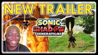 IT LOOKS SO GOOD  Sonic X Shadow Generations Generations Of Stages Trailer Reaction [upl. by Thomsen916]