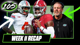 The 105 College Football Week 11 Recap  Whats Happening In SEC  Latest Recruiting Intel [upl. by Earaj]