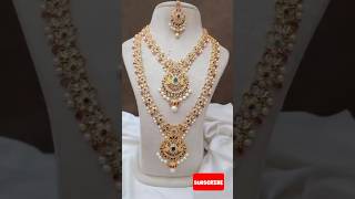 Latest stunning ❤️😘gold plated beautiful Jewellery design shorts yt youtubeshortstrendingviral [upl. by Blumenfeld521]