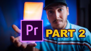 أساسيات المونتاج فيديو  Adobe Premiere Pro  Part 2 [upl. by Beitch943]