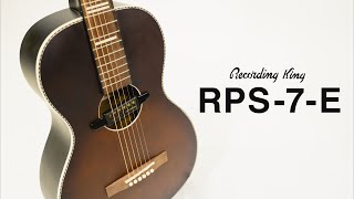 エレクトリックアコースティックギター RPS7E  RECORDING KING [upl. by Hras]