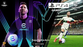 Efootball 2024 Gameplay PS4 Pro V320 [upl. by Ayiotal]