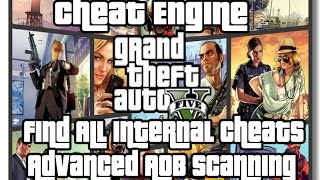 GTA V Find All Internal Cheats using CE  AOB Scanning Byte Change [upl. by Lothario]