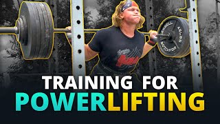 Strength Training For Powerlifting [upl. by Aihsyak]