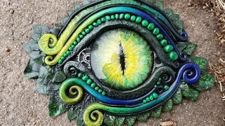 Sculpting a Green Dragon Eye [upl. by Benge383]