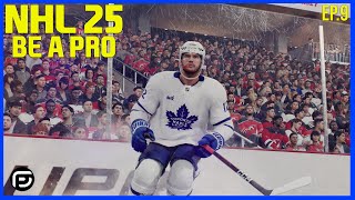 NHL 25 Be A Pro  OUR FIRST NHL GOAL Ep9 [upl. by Aicemed]