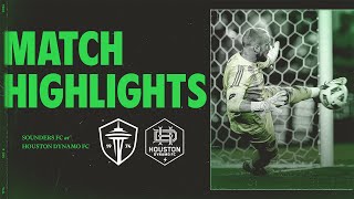 HIGHLIGHTS Houston Dynamo FC vs Seattle Sounders FC  November 3 2024 [upl. by Fisch831]