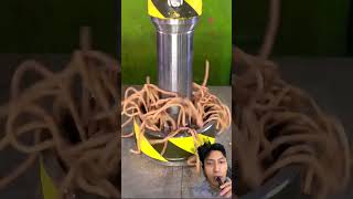 Hydropress satisfying automobile machine hydraulicpress candy technology [upl. by Akinwahs]