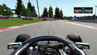 143077 Spa Francorchamps HOTLAP W11 F1 2020 [upl. by Valery]