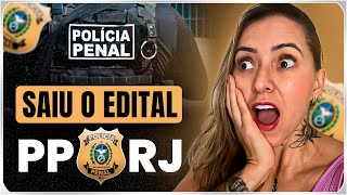 SAIU O EDITAL PPRJ COM 300 VAGAS [upl. by Montano90]