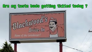 BLACKWOODS DRIVEINKINGS MOUNTAIN NC LOCALLY OWNED FOOD REVIEW [upl. by Olivia]