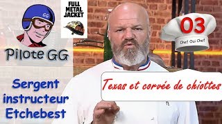 Objectif Top Chef  Sergent instructeur Philippe Etchebest  Le cauchemar en cuisine  Mentor 03 [upl. by Sidell]