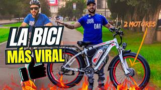 ¡Increíble Bicicleta Eléctrica Doble Motor 🚴‍♂️ Nuevo Modelo Potente y Viral 2024quot [upl. by Alleahcim]