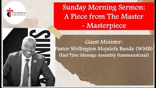 Sunday Sermon  OBT20241110M What Did He Give Us  Pastor Wellington Mojalefa Banda WMB  Visiting [upl. by Rusel]