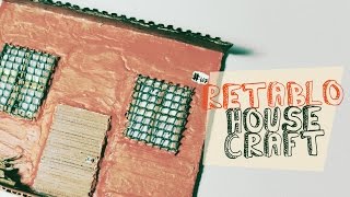 Retablo de casas  model of house craft [upl. by Inga]