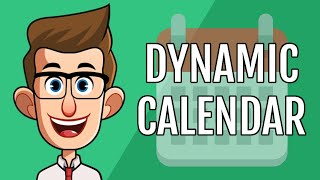 Create an Excel Calendar with Just ONE Formula [upl. by Flower]