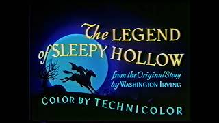 The Legend of Sleepy Hollow  VHS Intro Best Quality [upl. by Clerk]