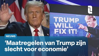 Slaap shock en strijdbaarheid voor studenten na verkiezingswinst Trump  L1 Nieuws [upl. by Kissel]