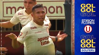 Torneo Clausura Edison Flores marcó el Universitario 10 Sport Huancayo [upl. by Neeneg]