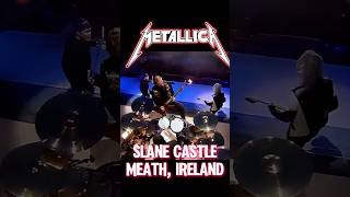 🤘 METALLICA SLANE CASTLE MEATH IRELAND shorts metalmusic one oliver101 [upl. by Wilmer]