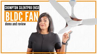 Best Premium and Silent ActivBLDC Ceiling Fan in India  Crompton SilentPro Enso Unboxing and Demo [upl. by Yseult346]