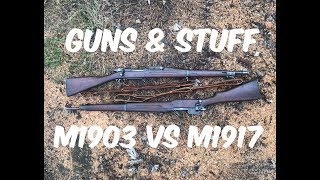 M1903 amp M1917 comparison  Range day [upl. by Willin]