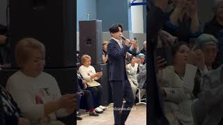 Dimash at the Opening of the Bibigul Tulegenova Creative School [upl. by Jandy]