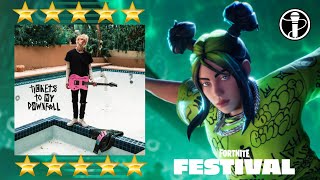 Machine Gun Kelly ft blackbear  my exs best friend  Fortnite Festival EXPERT VOCALS 100 [upl. by Ileyan632]