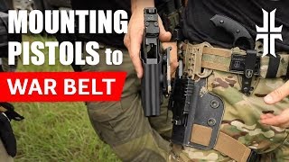 Mounting Pistols to War Belts [upl. by Atsedom]