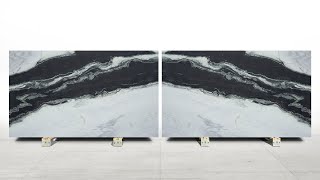 Glacier Honed Marble Slab [upl. by Alraep]