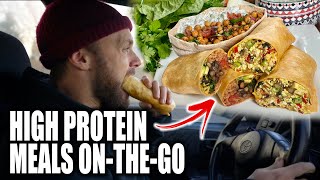 Easy Vegan Meals On The Go  High Protein amp Delicious [upl. by Ilah]