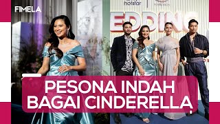 Indah Permatasari Tampil Bagai Cinderella di Premiere Wedding Agreement The Series [upl. by Aluap]