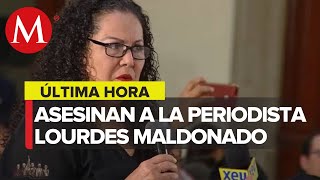 Asesinan a periodista Lourdes Maldonado en Tijuana Baja California [upl. by Adiv416]