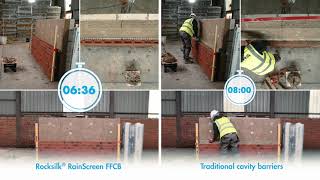 Knauf Insulation  Faster Façades with Rocksilk® RainScreen FFCB [upl. by Eesac]