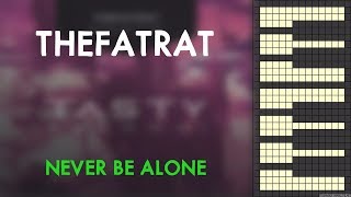 TheFatRat  Never Be Alone Piano Cover [upl. by Ahsenwahs882]