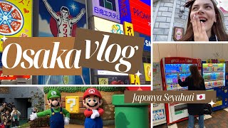 Osaka Vlog  Japonya Seyahati Universal Studios Japan Kyoto [upl. by Berner]