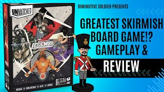 quotUnmatchedquot board game gameplay and review Greatest game out there [upl. by Herve]