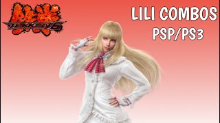 Lili Rochefort Tekken 6PSPPS3 Beginner Combo Tutorial  AD Sylvium [upl. by Ailaza]