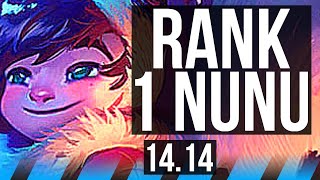 NUNU amp WILLUMP vs CORKI MID  Rank 1 Nunu 8216 Godlike Rank 23  EUNE Challenger  1414 [upl. by Iffar]