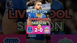 Everton 20 Vs Liverpool 😬 [upl. by Switzer434]