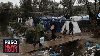 In these parts of Greece crisis is building between residents and migrants [upl. by Somerset295]