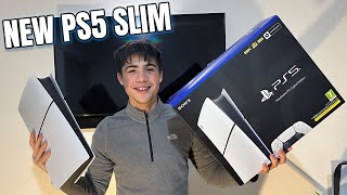 NEW PS5 Slim Digital Unboxing [upl. by D'Arcy]