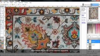 Galaincha v405  Border making of Traditional design [upl. by Akira717]