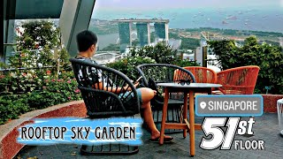 51st FLOOR SKY GARDEN at CapitaSpring Singapore Amazing View From The Rooftop  Kalbo Ni Kuting [upl. by Eward]