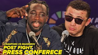 Terence Crawford vs Israil Madrimov • Full Post Fight Press Conference Video [upl. by Krishnah]