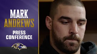 Mark Andrews on Trying to Play Cleaner Football  Baltimore Ravens [upl. by Renrut]