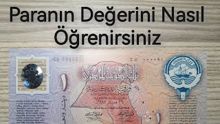 Elinizdeki Paranın Değerini Nasıl Öğrenirsiniz [upl. by Stephanie]